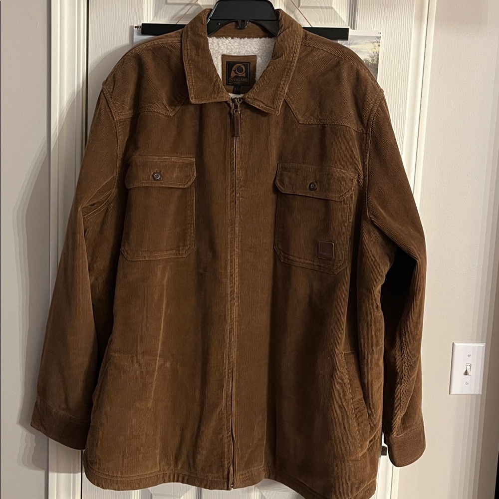 Men's Brown Corduroy Jacket